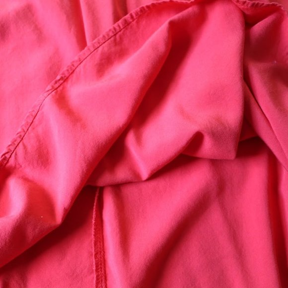 🌟FREE with purchase🌟 Old Navy Red Pleated Round Neck Tunic Dress - Size S - Picture 10 of 14